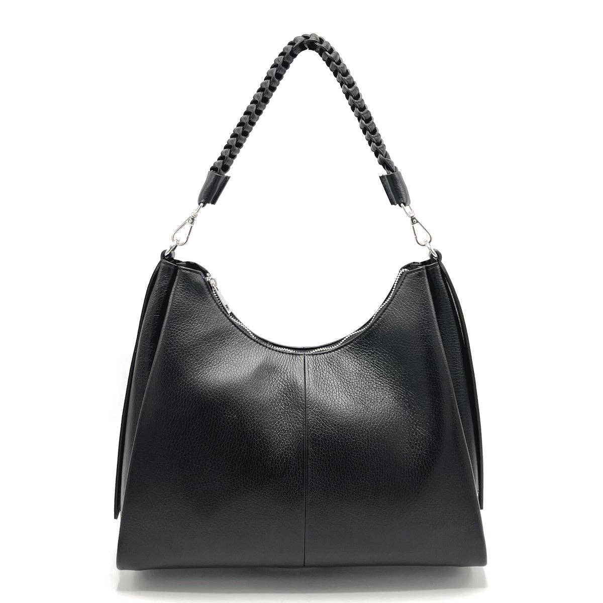 Suie Valentini srl - Wholesale Shoulder Bag - Women's - Genuine leather shoulder bag with strap, Made in Italy, art. 1126482