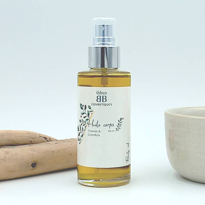 Huile corps et cheveux pour la vente par Ibbeo Cosmétiques