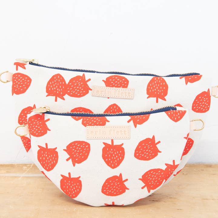 Tripulação | Zip Navy Saco de Morangos Meia Moon para venda a revendedores na Faire4