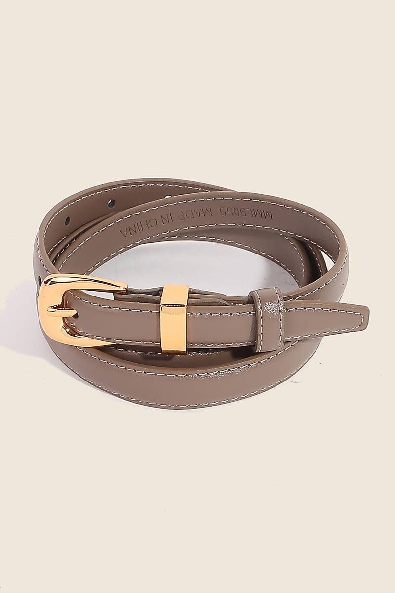 Anarchy Street - Vente Ceinture – femme - Ceinture fine en cuir à la mode4