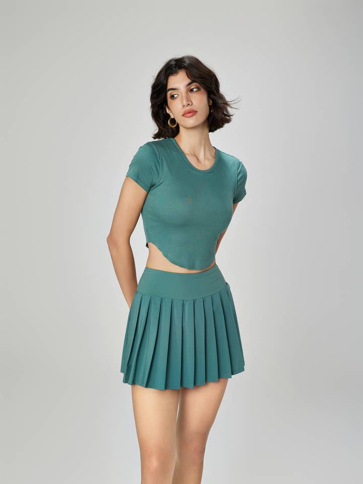 91thelabel - Wholesale Athletic Skirt - Women's - NEW Colors! Serena Classic Pleated Tennis Skirt
