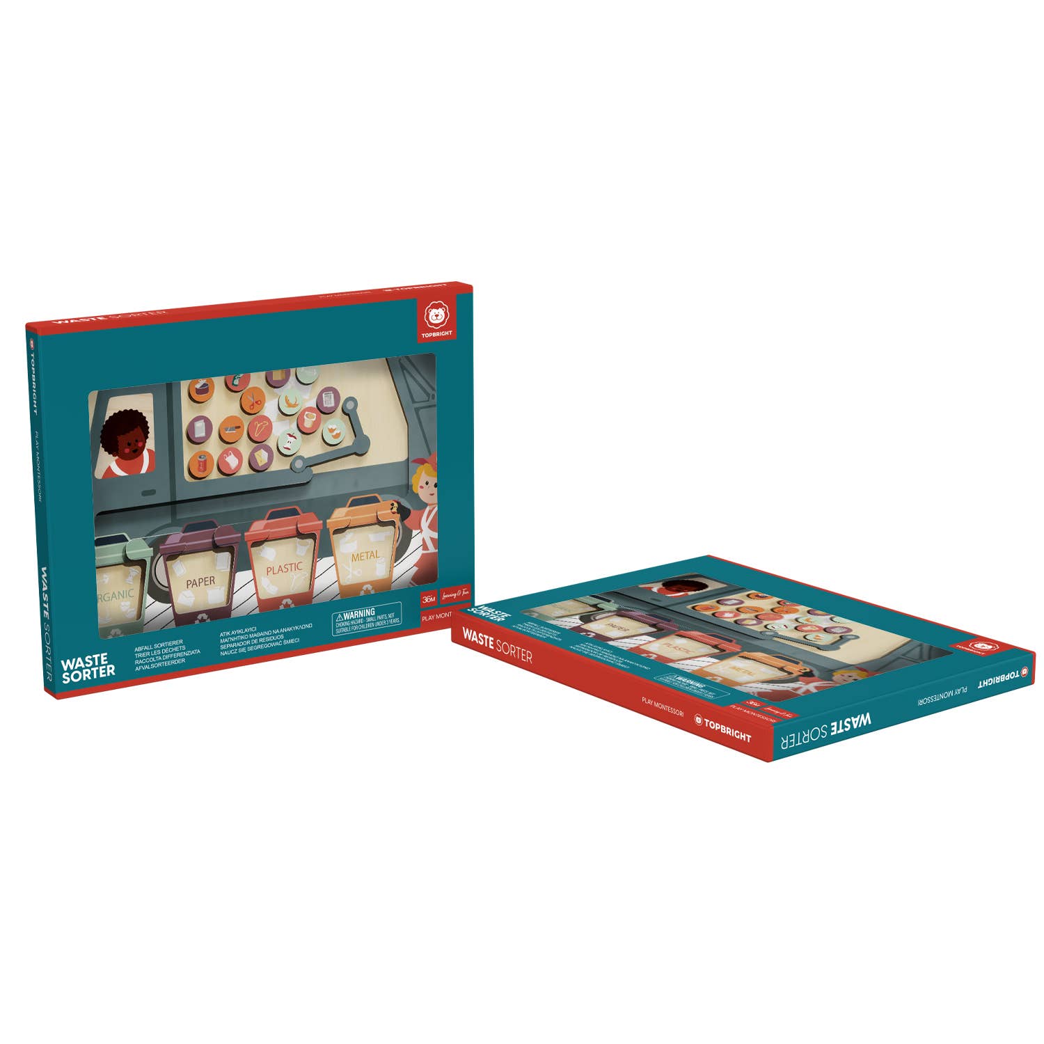 TOPBRIGHT GmbH - Wholesale Toy Set - Kids - Waste Sorter - Montessori1