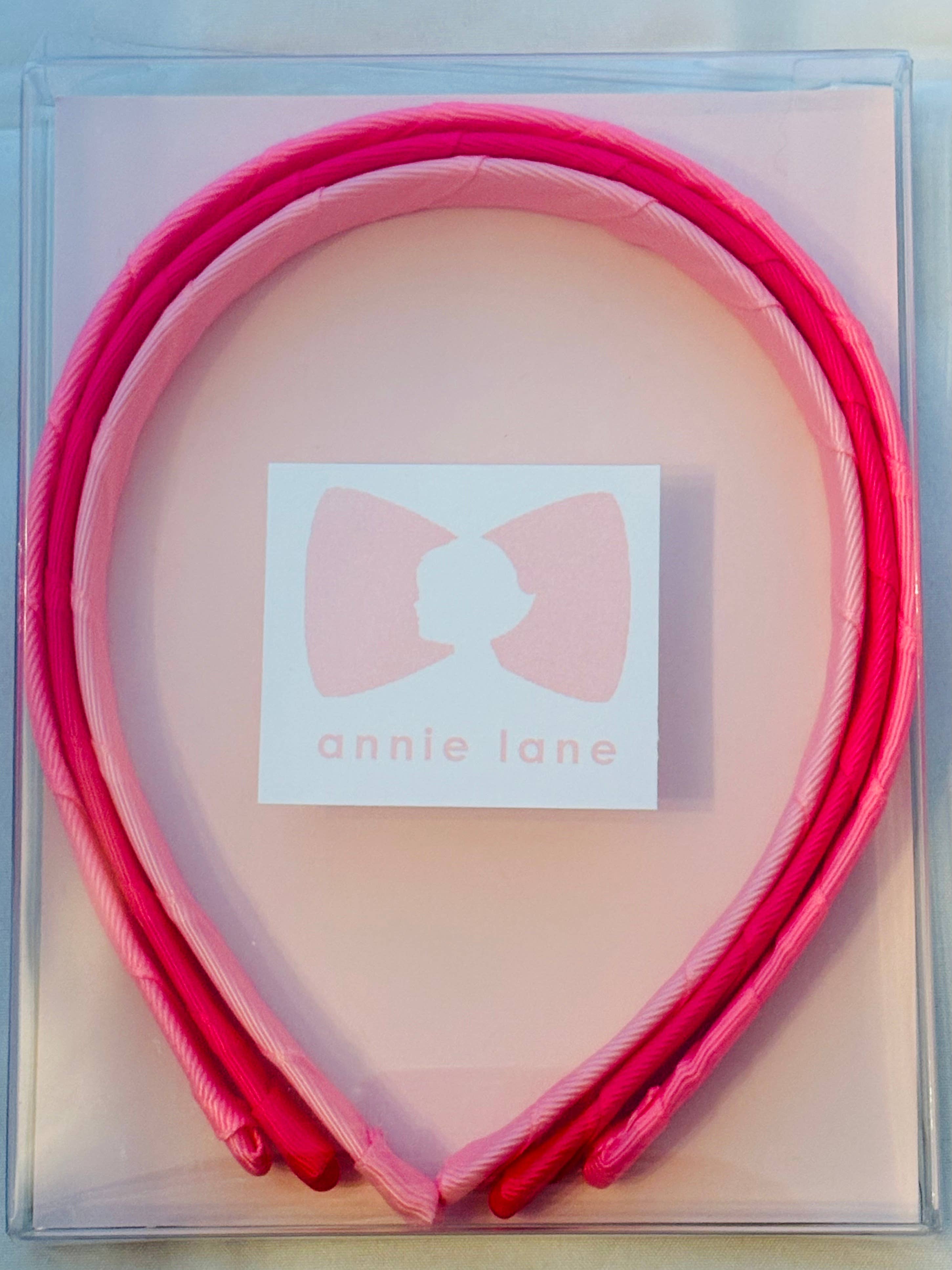 Annie Lane - Wholesale Fashion Headband - Kids - Set of three headbands - pinks0
