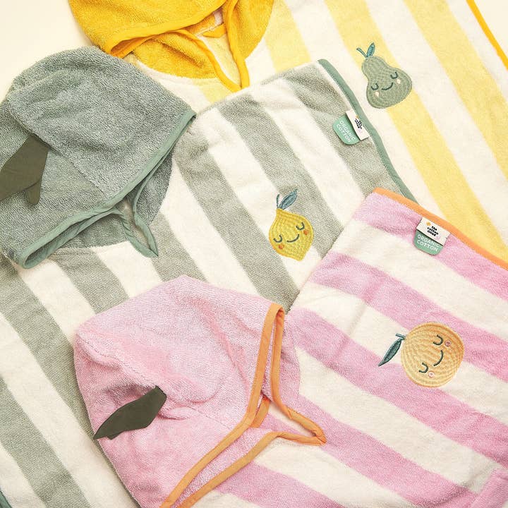 the cotton cloud - Wholesale Poncho Towel - Kids & Baby - Hooded Poncho Lola Lemon5