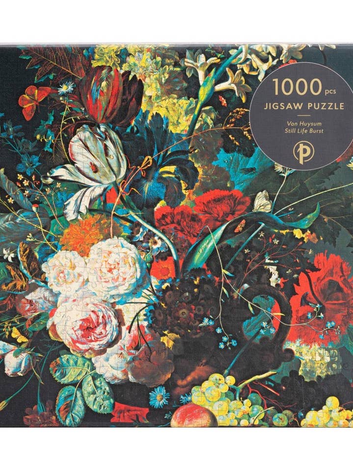 Paperblanks Van Huysum Still Life Burst Puzzle 1000 PC for wholesale by Chronicle Books