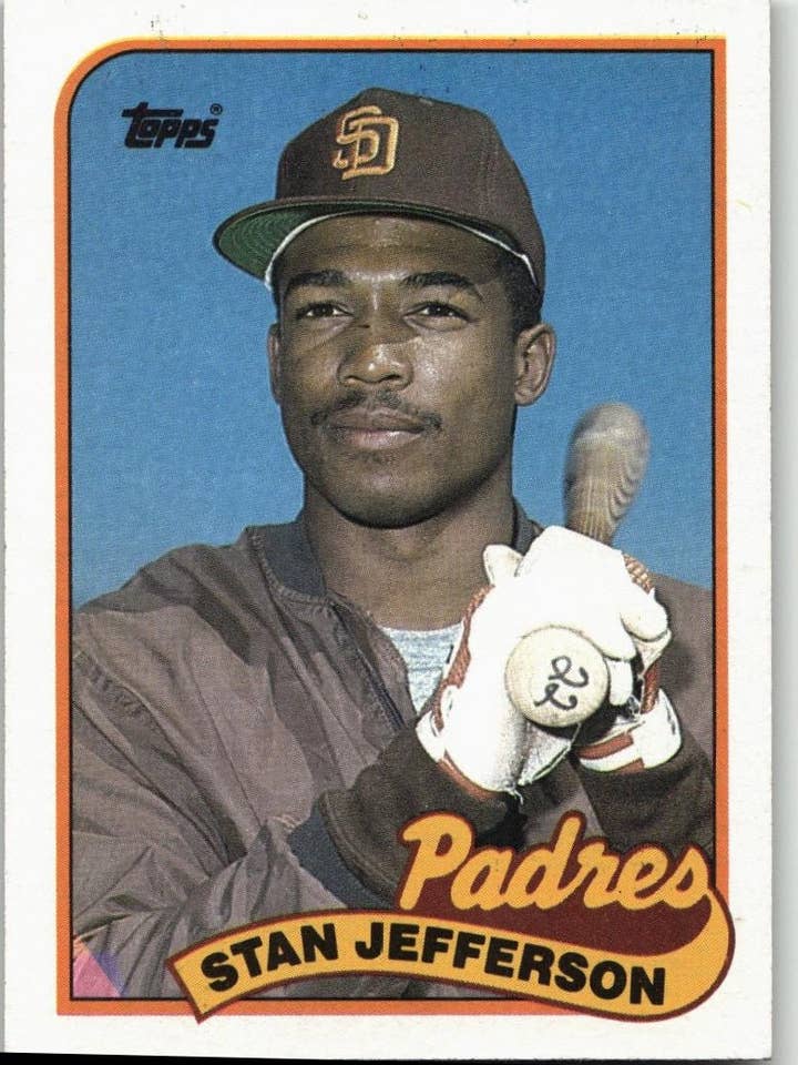 1989 Topps #689 Stan Jefferson voor wholesale door Chronic Cards