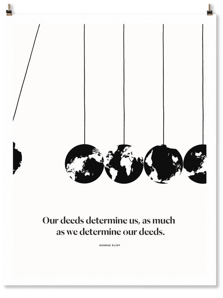 George Eliot 11x14 kunstdruk voor wholesale door Obvious State