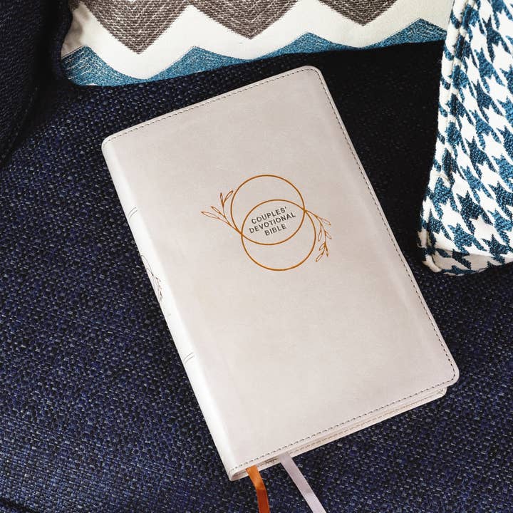 HarperCollins Christian Publishing - Wholesale Religion - NIV Couples' Devotional Bible Leathersoft, Stone4