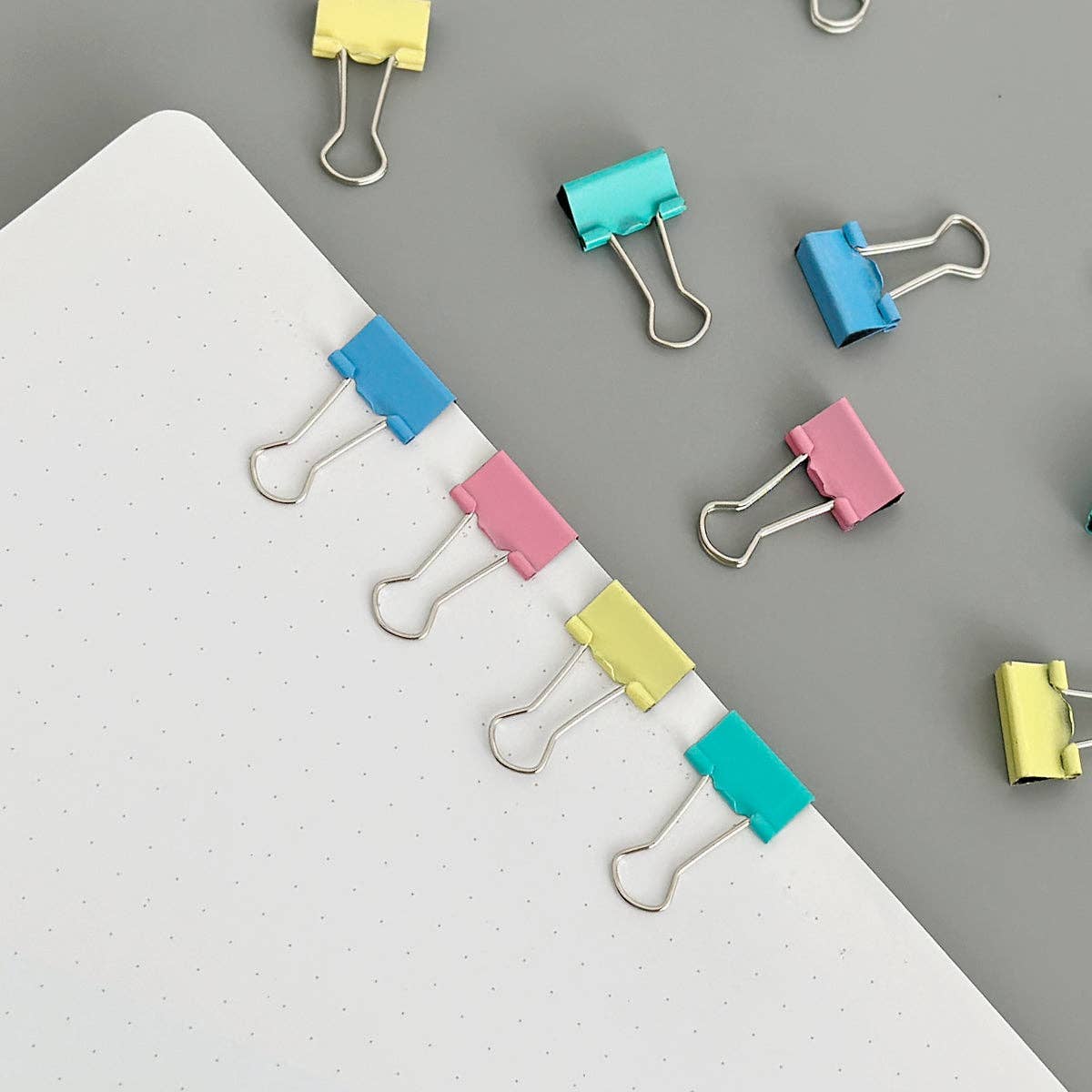 Wrapables.com - Wholesale Binderclip - Wrapables Multicolor Binder Clips for Office, Paper Clamps10