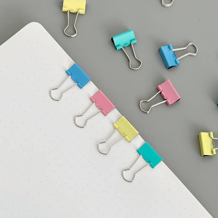 Wrapables.com - Wholesale Binderclip - Wrapables Multicolor Binder Clips for Office, Paper Clamps10