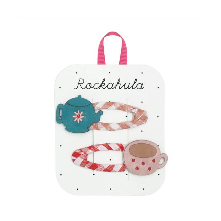Rockahula Kids - Wholesale Hair Clip - Kids - Time For Tea Clips