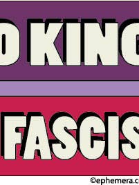 ADESIVO: Né Re Né Fascisti per la vendita all'ingrosso da parte di Ephemera