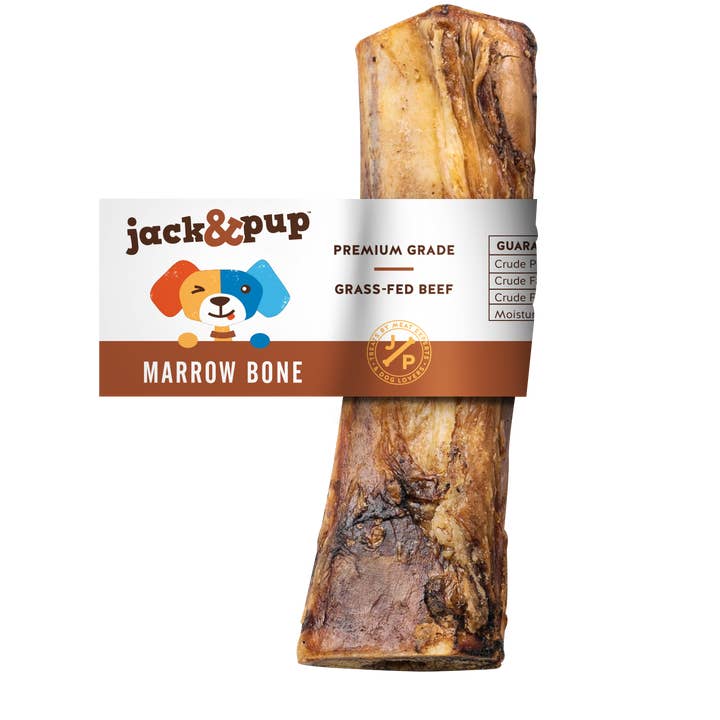 J&C PET SUPPLY LLC - Wholesale Pet treats – Dog - 6" Marrow Bone Jack&pup Dog Treats1