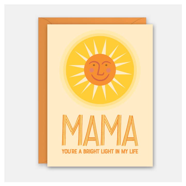 Mama Sun - Tarjeta del Día de la Madre para venta al por mayor de Rock Scissor Paper
