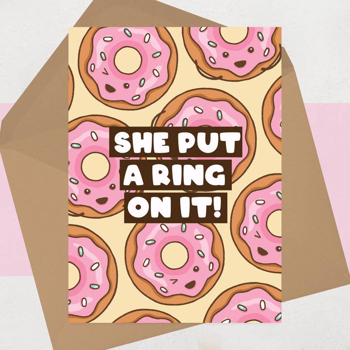 OCD Greeting Cards - Vendita all'ingrosso Biglietti di fidanzamento - Divertente biglietto di fidanzamento - Biglietti di fidanzamento non binari - LGBTQ+1