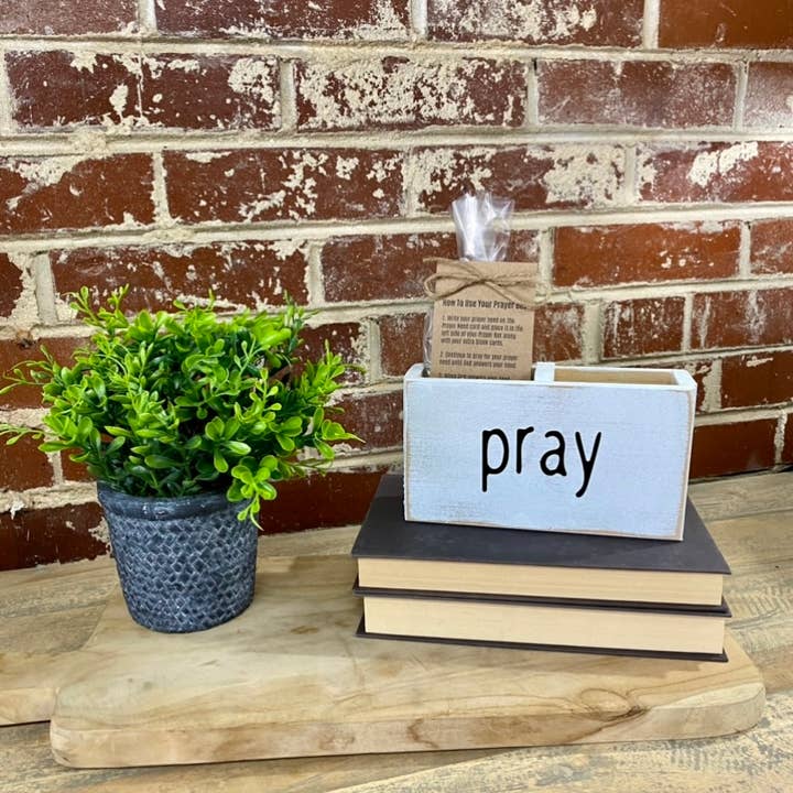 Joshua Jar - Wholesale Decorative Box - Prayer Box- Farmhouse1