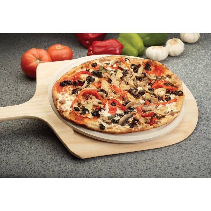 HIC - Harold Import Co. - Wholesale Kitchen Tool/Gadget - Fantes Cousin Diana Pizza Stone, 13in3