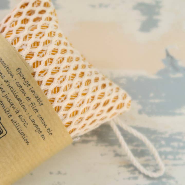 Vagabondes - Wholesale Cleaning Sponge - Set of 10 - Washable and reusable fabric sponge (random)2