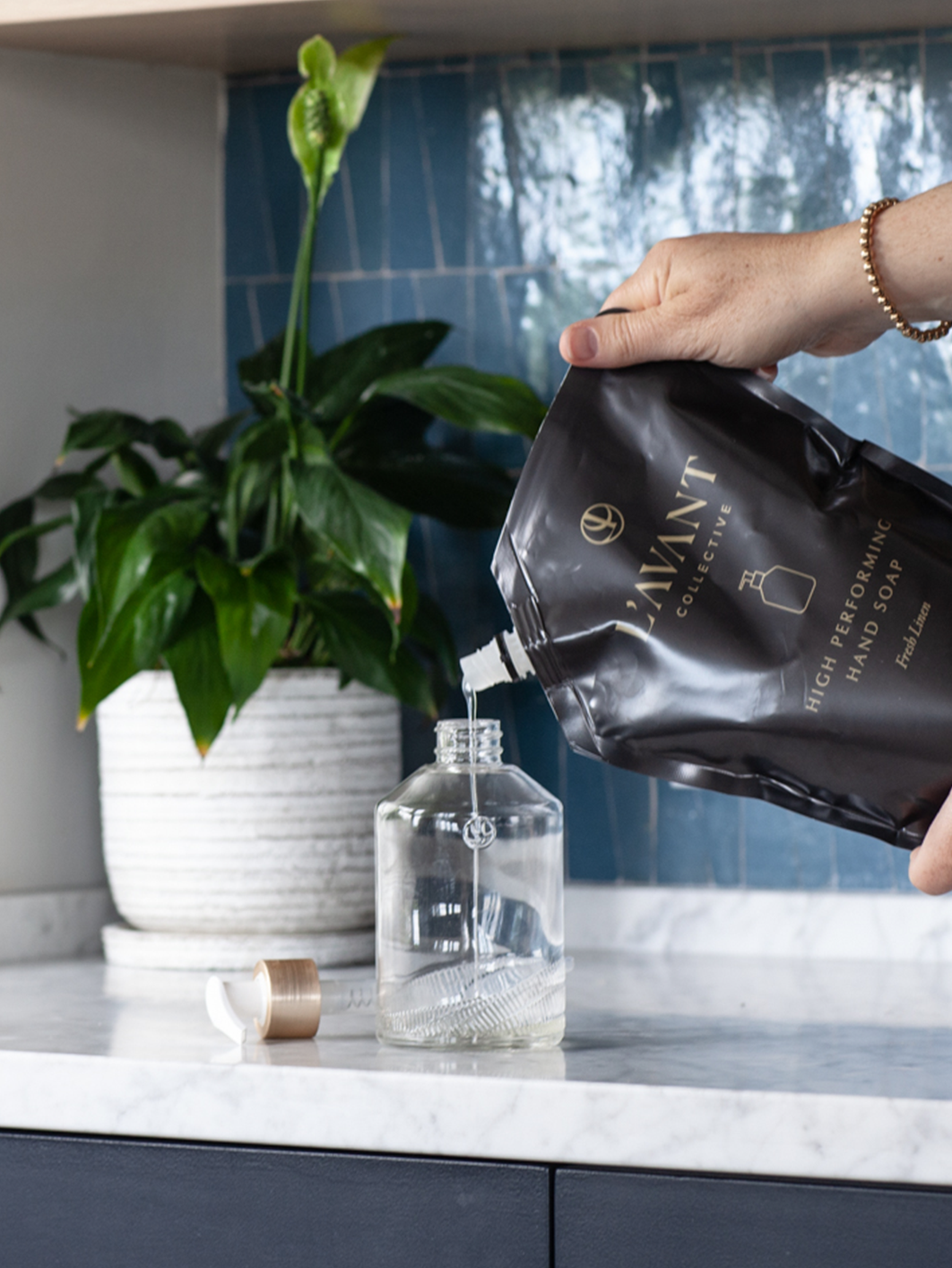 L'AVANT Collective - Vendita all'ingrosso Dispenser per sapone - Sapone vuoto Petite Glass3