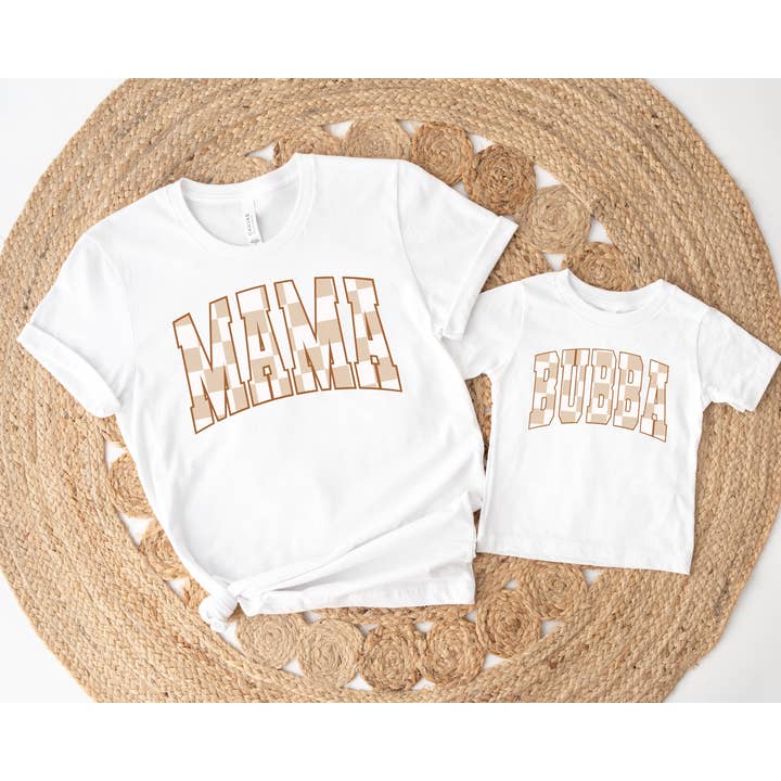 Tiny toes Baby Co – Engroshandel Mor og mig-sæt – Mama og bubba matchende t-shirt til mor og søn