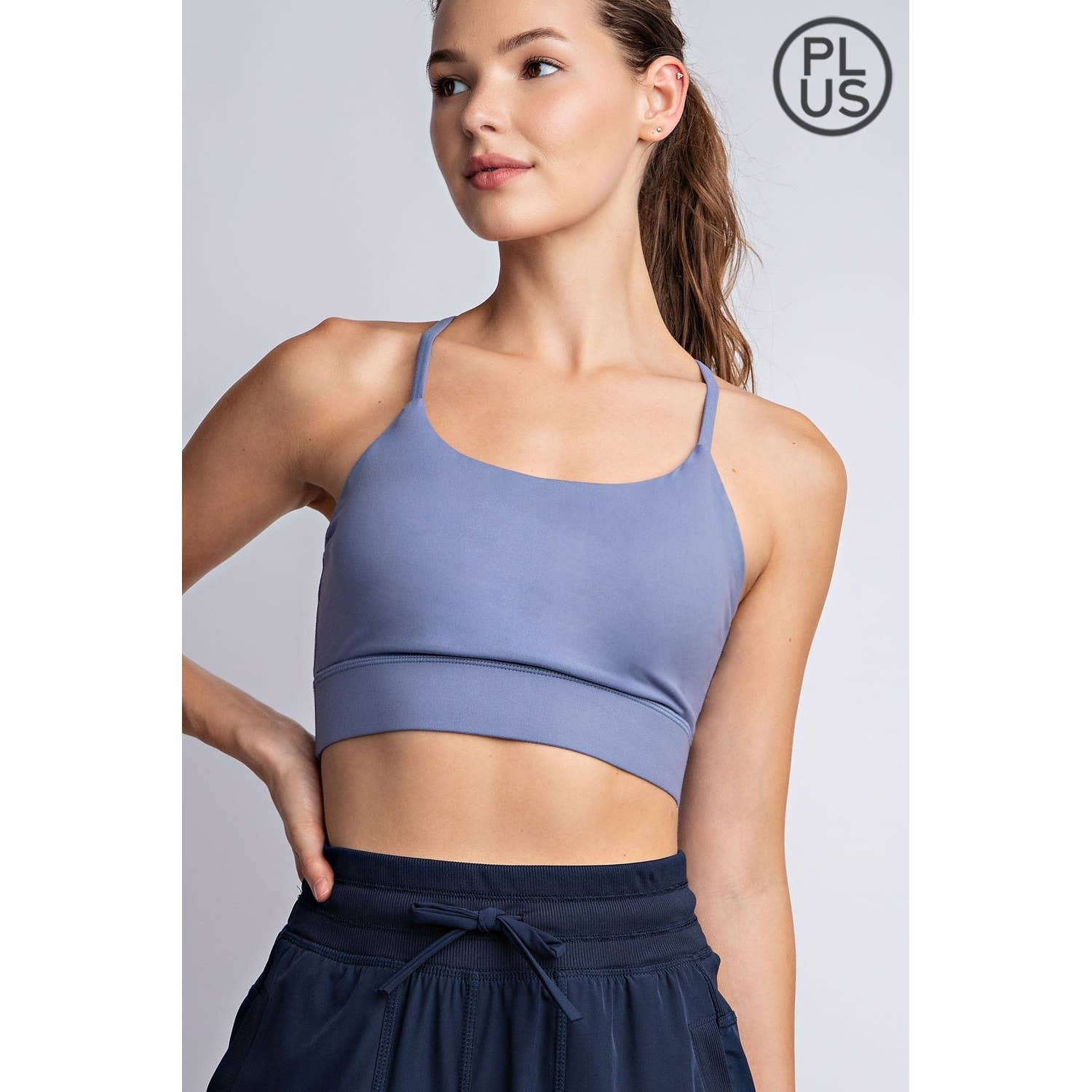 Rae Mode - Wholesale Sports Bra - Women's - PLUS SIZE BUTTER SPORTS BRA WITH ADJUSTABLE STRAP26