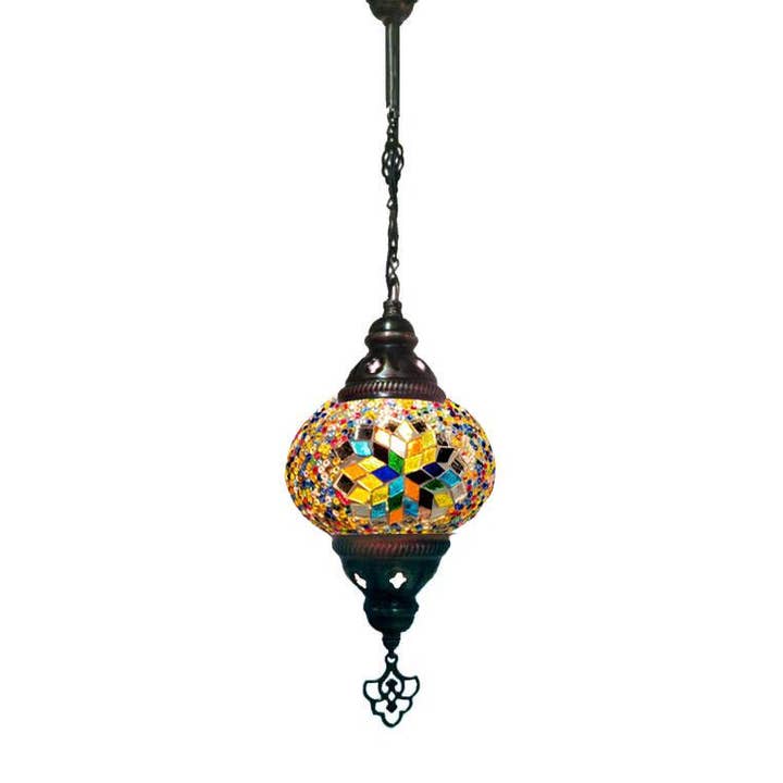 Lamp - Multi Star Pattern With Size 2 Globe Chandelier for wholesale by Access by Mediterranean Concepts