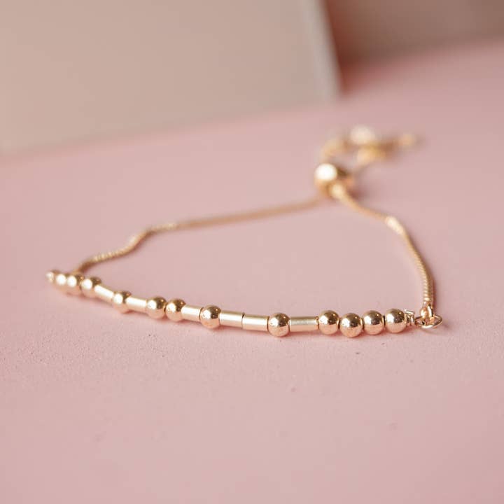 Strength - Pulsera Morse Código para venta al por mayor de Love & Path