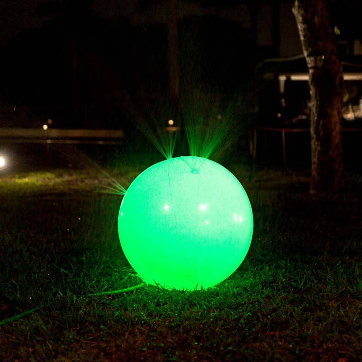 PoolCandy - Wholesale Sprinkler - Beach Ball Sprinkler Illuminated LED Color Changing6