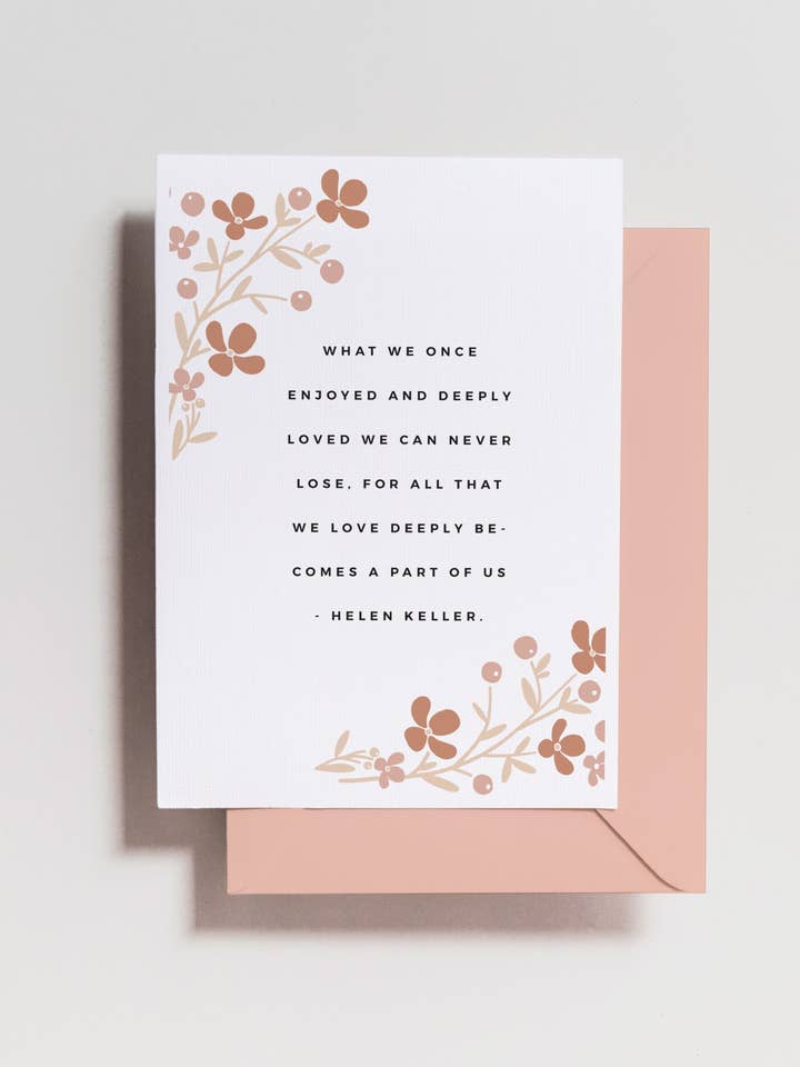 Cartão de Simpatia 1 por atacado de Haven Print Co.