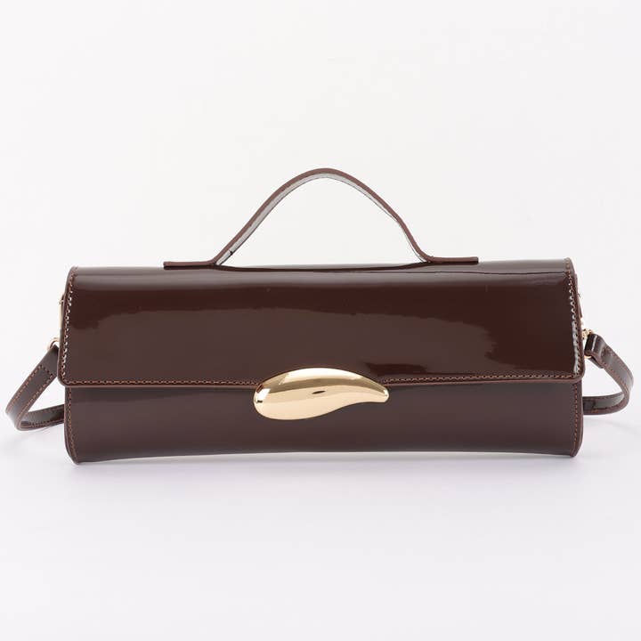 3AM BY H&D ACCESSORIES - Wholesale Clutch Bag - Women's - Enamel Faux Leather Clutch2