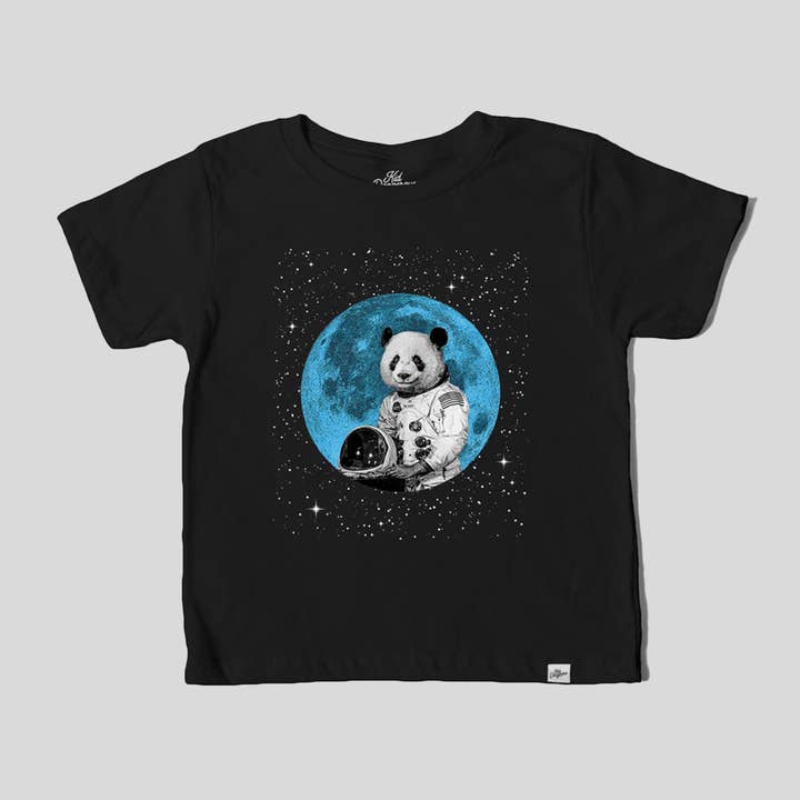T-shirt «Fuzz» Aldrin per bambini Astronaut Graphic Tee per la vendita all'ingrosso da parte di Kid Dangerous