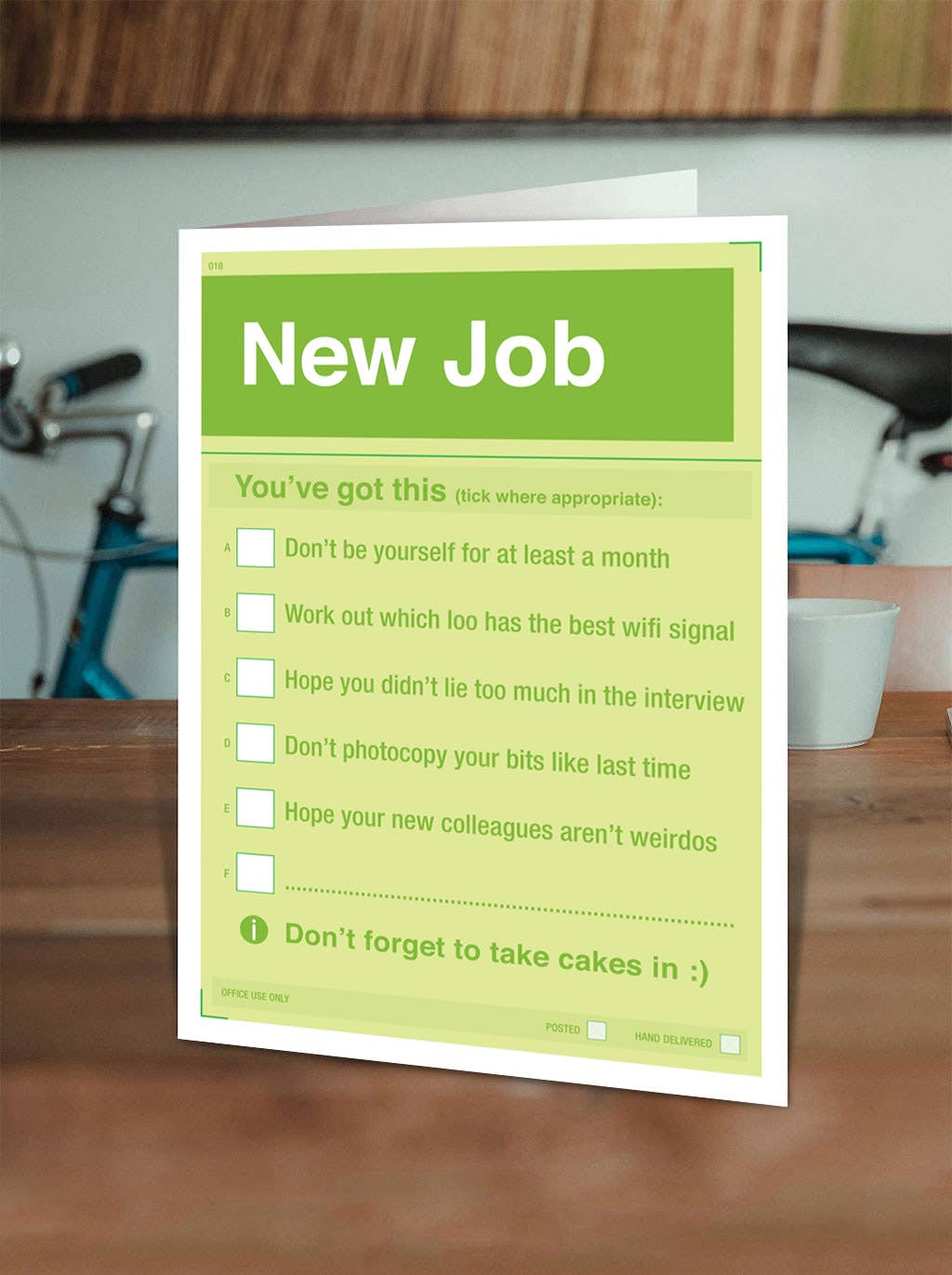 Brainbox Candy - Venta al por mayor Tarjetas de felicitación - Tarjeta Divertida de Nuevo Trabajo en Oferta1