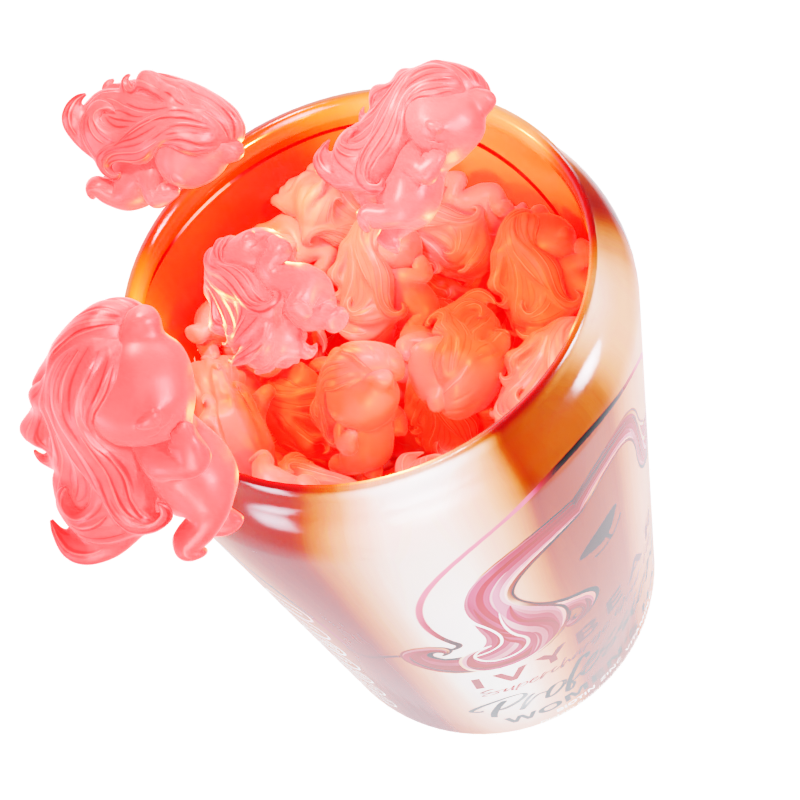 IvyBears - Vente Supplément oral/vitamine - Coiffure professionnelle pour femmes3