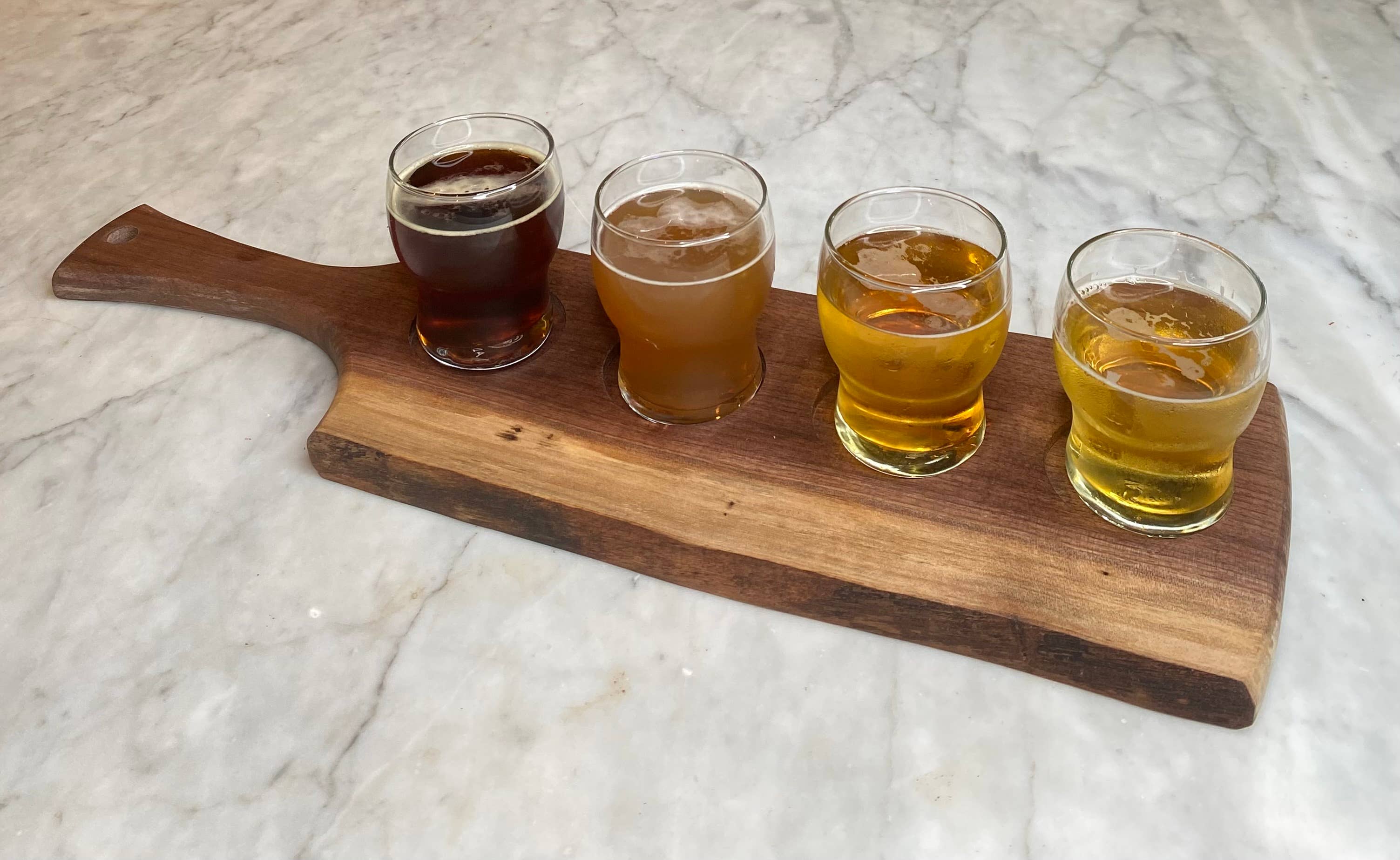 Petermans Boards and Bowls Inc. - Wholesale Cheese Board - 18" beer flight boards / charcuterie boards6