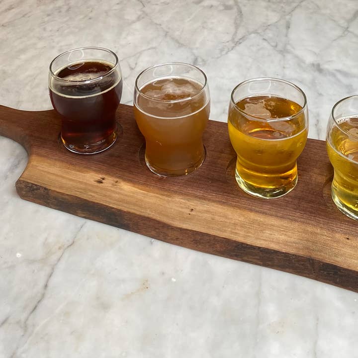 Petermans Boards and Bowls Inc. - Wholesale Cheese Board - 18" beer flight boards / charcuterie boards6