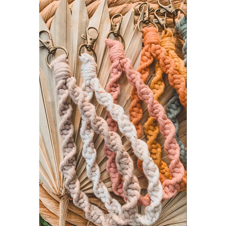 Sunset Macrame & Apparel - Vente Porte-clés – femme - Porte-clés en macramé/porte-clés en macramé/porte-clés2
