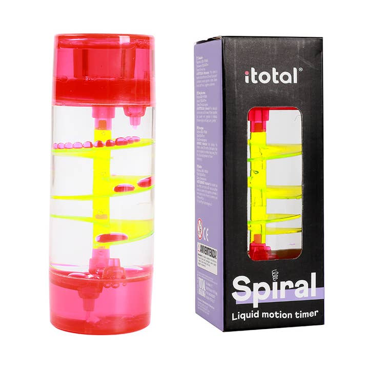 Spiral Timer Red for wholesale by I-Total, I-Drink