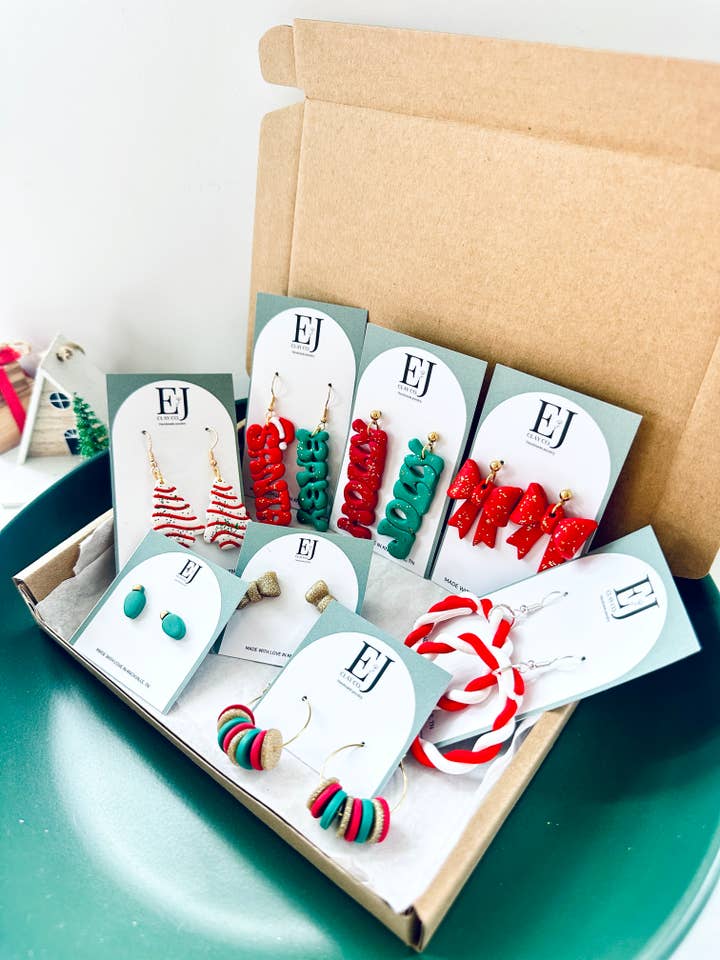 Holiday Sample/Live Boxes for wholesale by EJ Clay Co