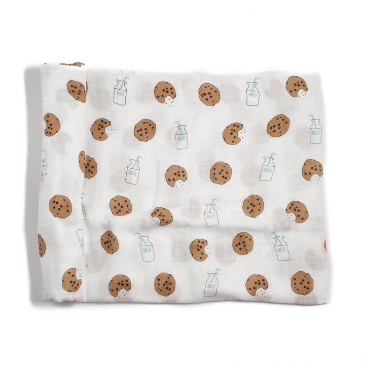 Bambus Musselin Svøbetæppe - Cookie Craze for engroshandel hos Dear Perli