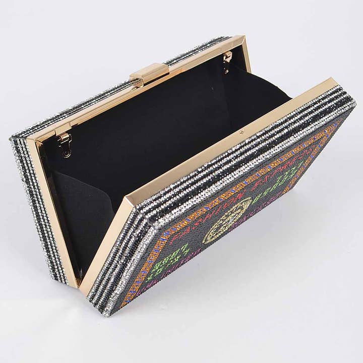 3AM BY H&D ACCESSORIES – Bolsa - Mulher por atacado – Clutch para cartão de crédito com strass1