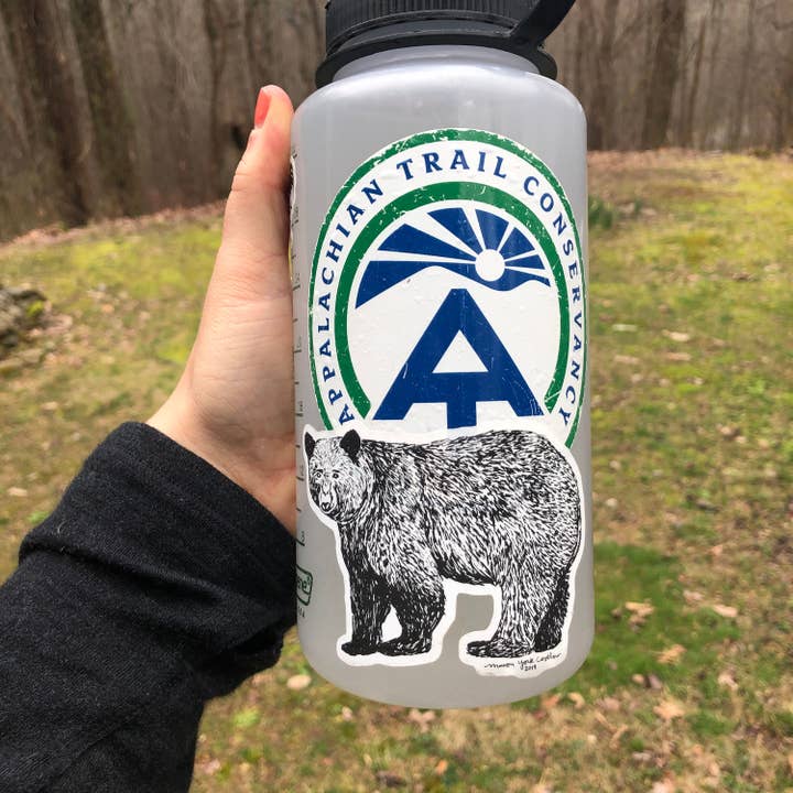 Macon York Press - Wholesale Sticker - Vinyl Sticker: Black Bear2