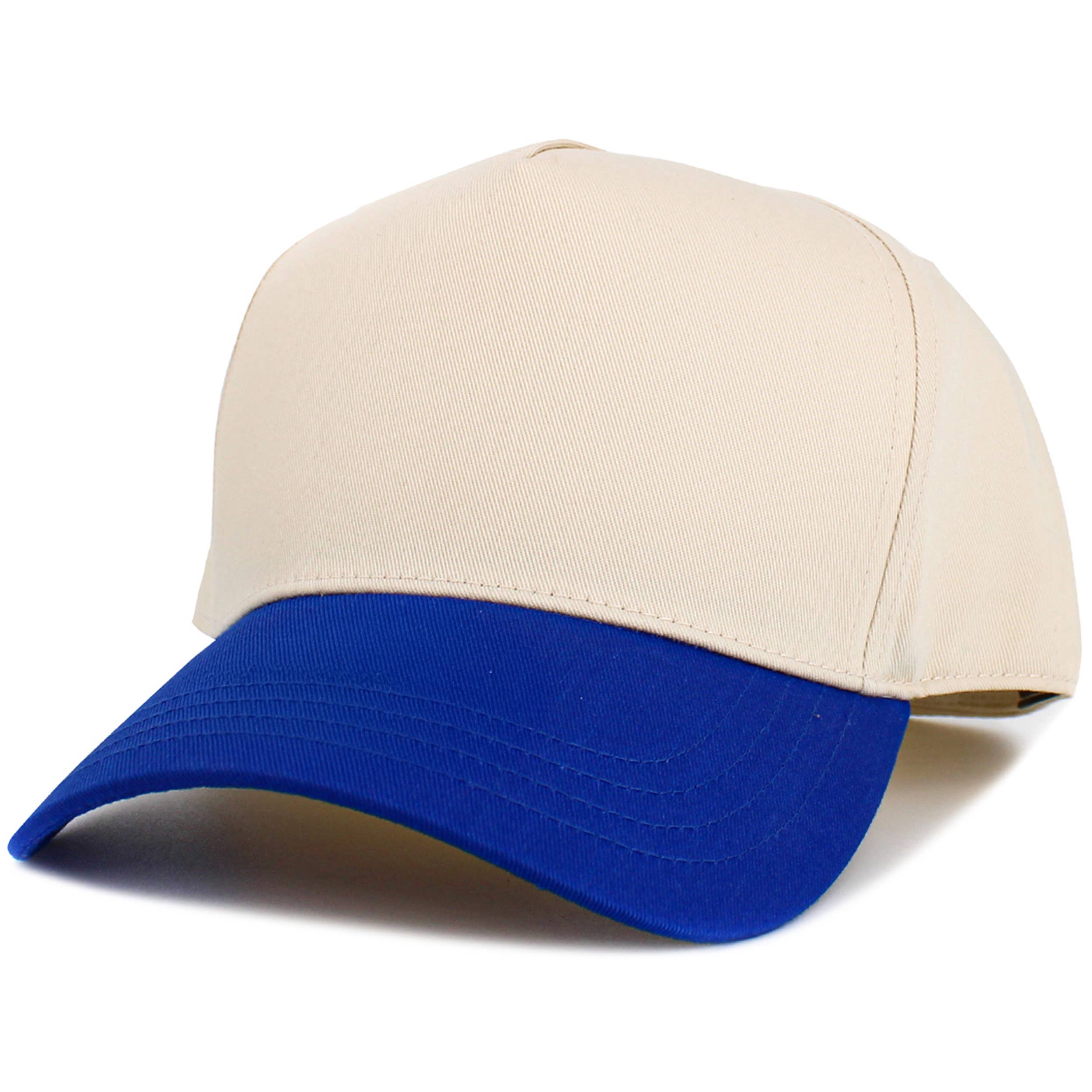 Hana – Engroshandel Baseballkasket - Dame – Fem-panels ensfarvet snapback baseballkasket8