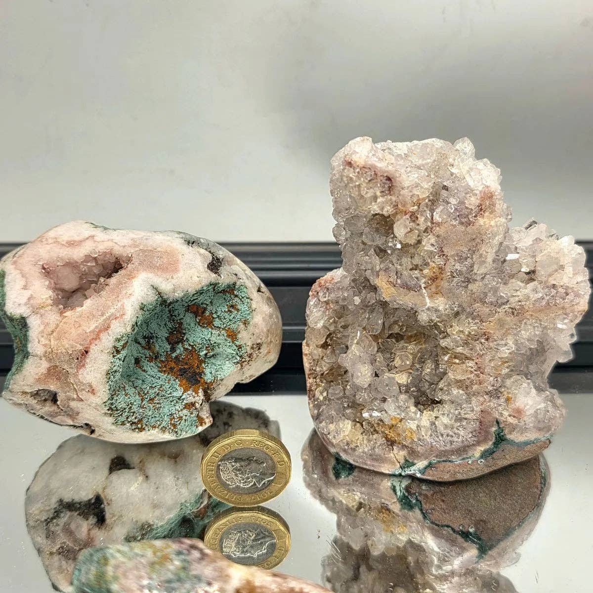 Distinction Crystals - Wholesale Spiritual Stone/Crystal - Large Pink Amethyst Crystal Clusters3