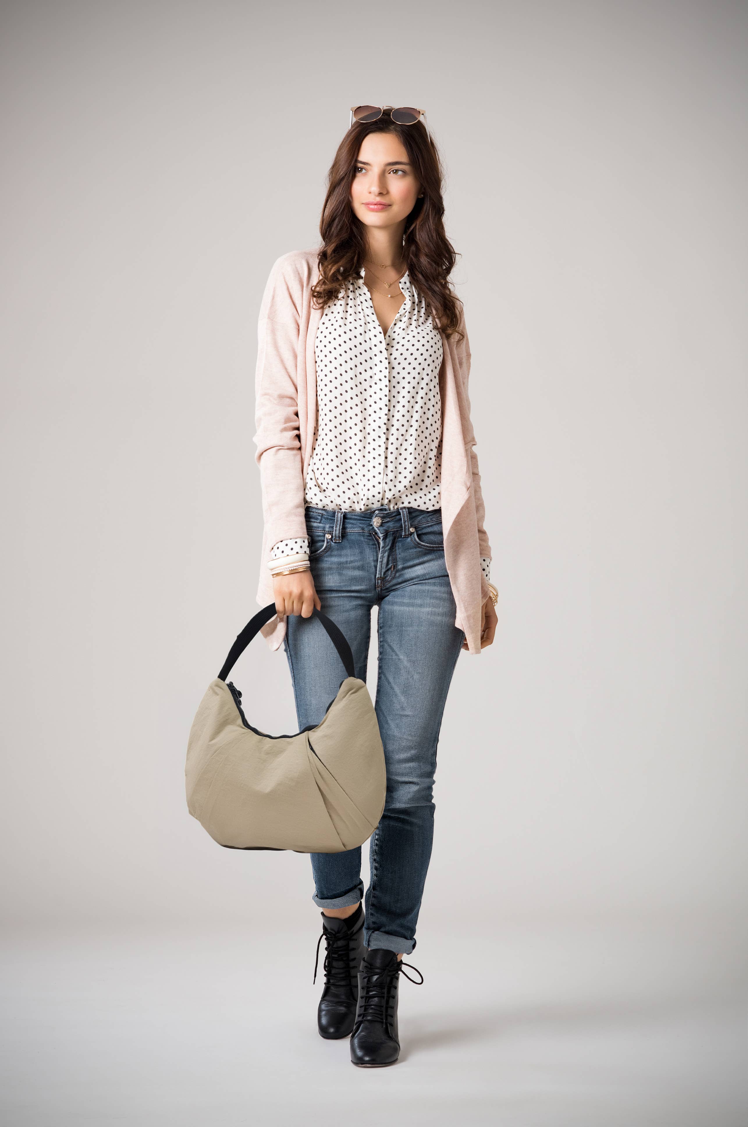 Calla Products – wholesale Axelremsväska – Dam – Damernas vinterhobo-väska, vattenavvisande – 4 trendiga färger4