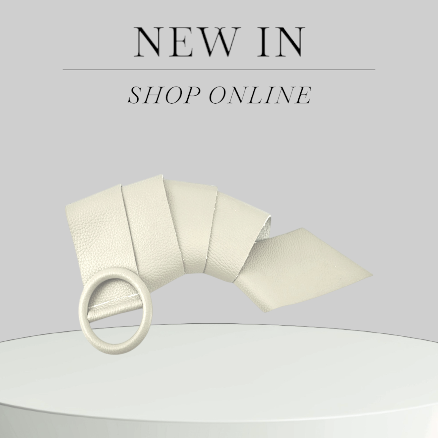 ITALIAN'S LEATHER – wholesale Belt – Women's – Claudia Cowhide Belt 22021829