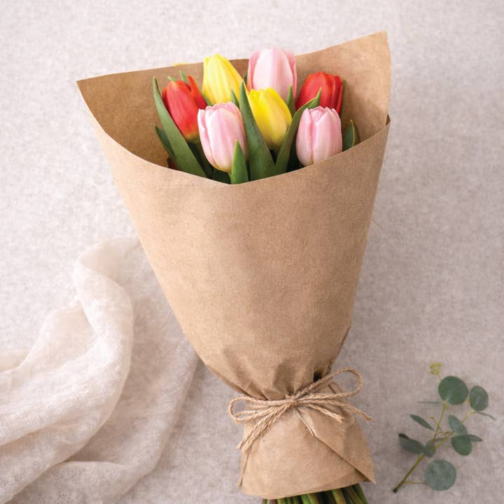 Blank Flower Wraps | 25 Flower Wraps for wholesale by Red Barn Canvas