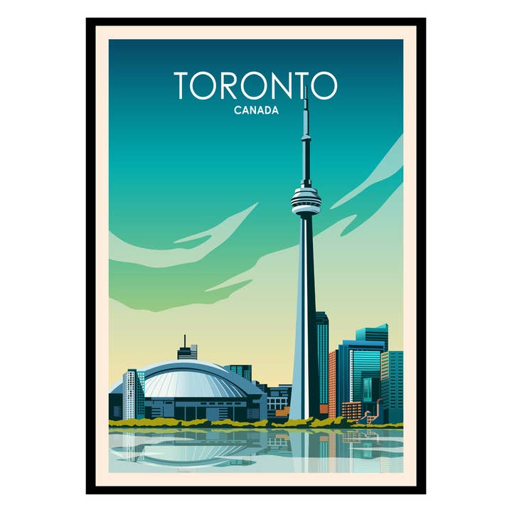 Affiche de Toronto pour la vente par Places of Art