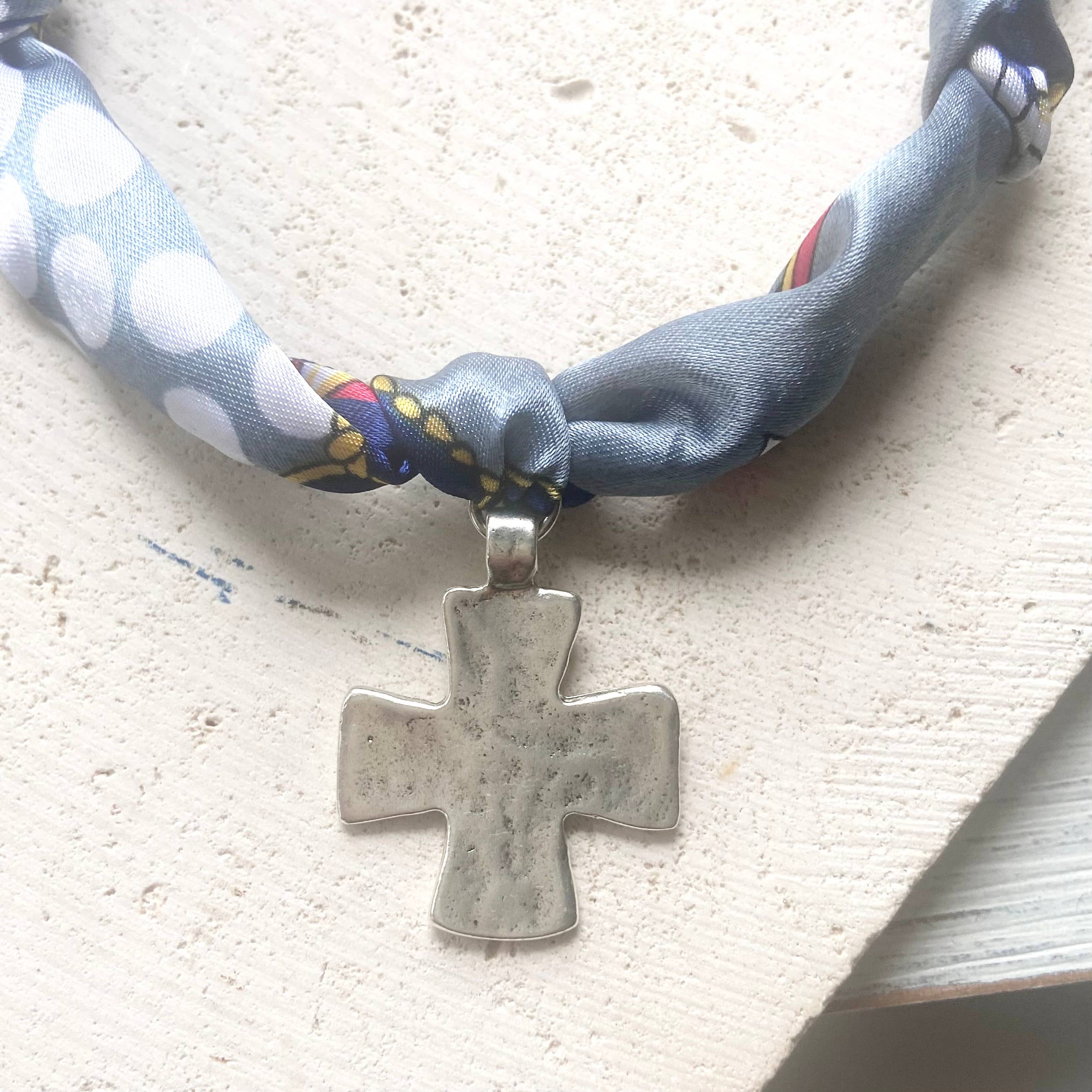 VB&CO Designs Handmade Jewelry - Wholesale Scarf - Women's - Viral scarf necklaces hammered trendy jewelry 4