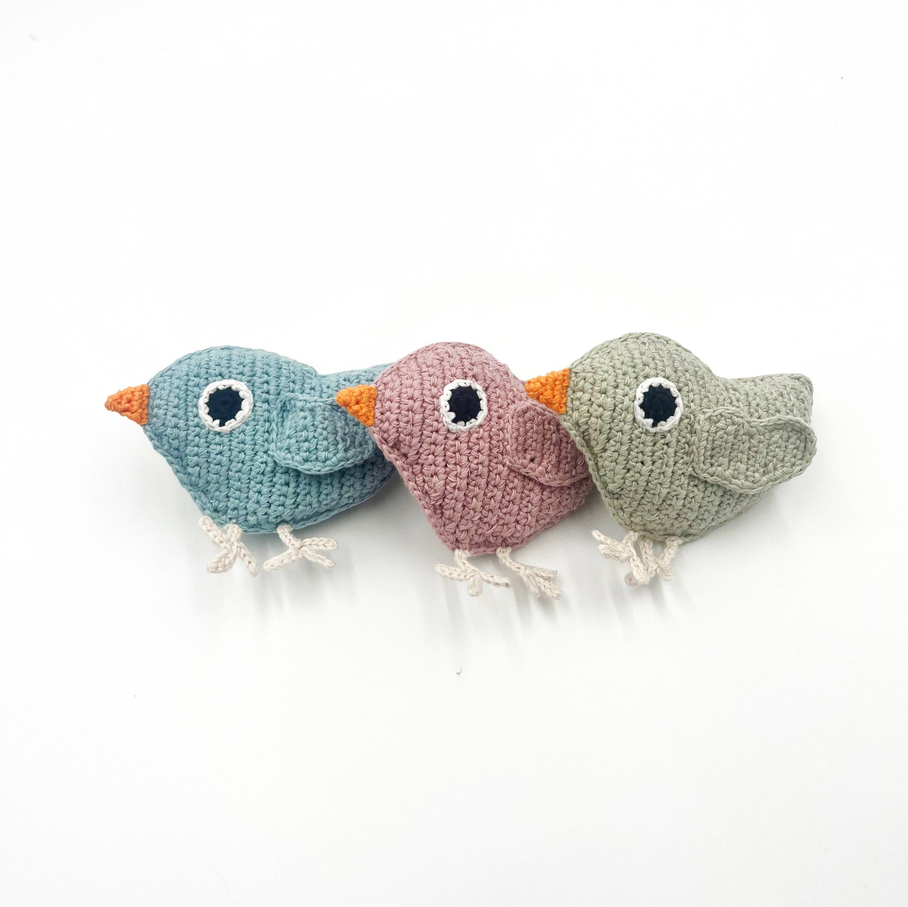 PebbleChild USA - Wholesale Handheld rattle – Baby - Little Bird Rattle3