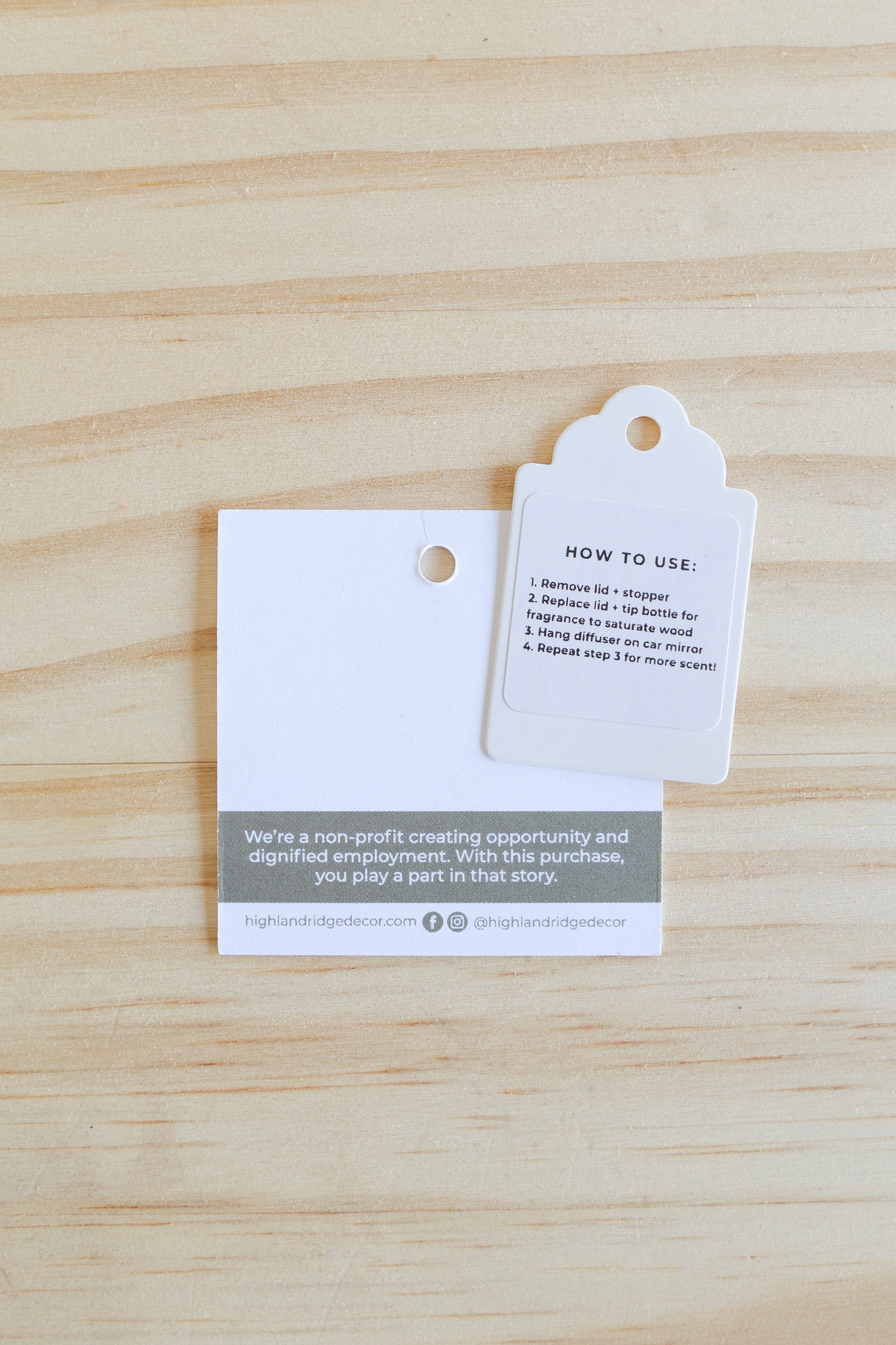 Highland Ridge  |  Handmade Home Decor – wholesale Car Freshener - Unisex – A Basket Full of Flowers Car Diffuser3